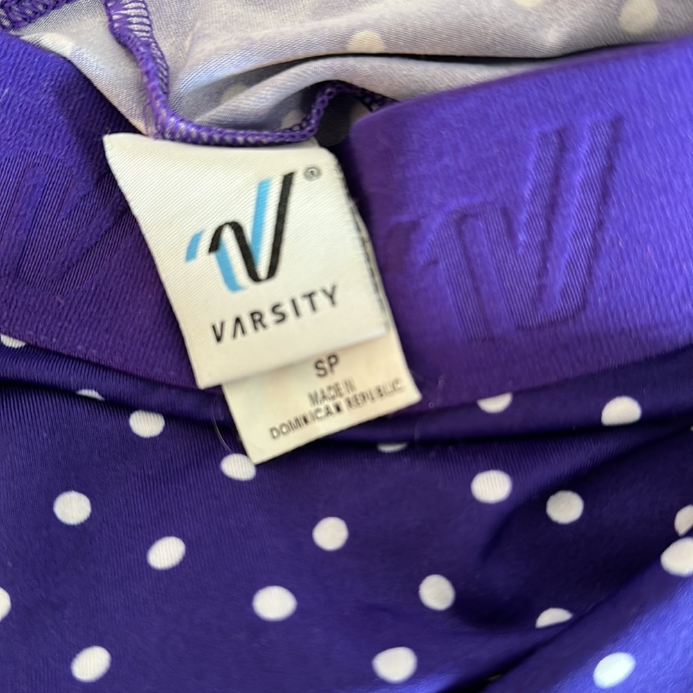 Varsity athletic “booty” shorts. Size XS - Picture 5 of 6